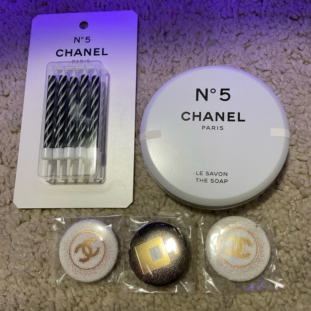 Chanel No. 5 Soap and Candle Set